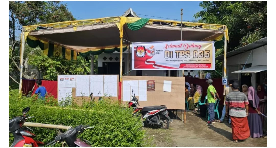 TPS 35 di Desa Wringinagung. (Foto: Ambang)
