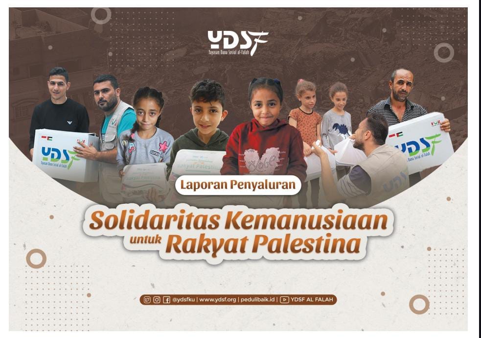 YDSF Saluran Donasi ke Palestina