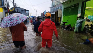 Bencana banjir yang terjadi di Kabupaten Jember pada 7 Februari 2024 lalu. (Foto: Media Center Pusdalops BPBD Jember)