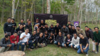 Anggota Nur Street Riders foto bersama usai peluncuran. (Foto: Abdus Syakur)