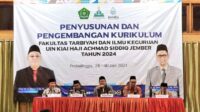 kegiatan Penyusunan Kurikulum Berbasis OBE yang bertempat di Nadia Hotel Bromo Probolinggo (Foto: Humas UIN)