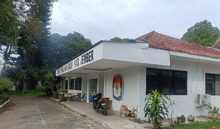 Kantor KPU Jember. (Foto: Teamwork)