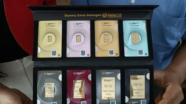 Emas Galeri24 di Pegadaian Jember (Syakur/JB)