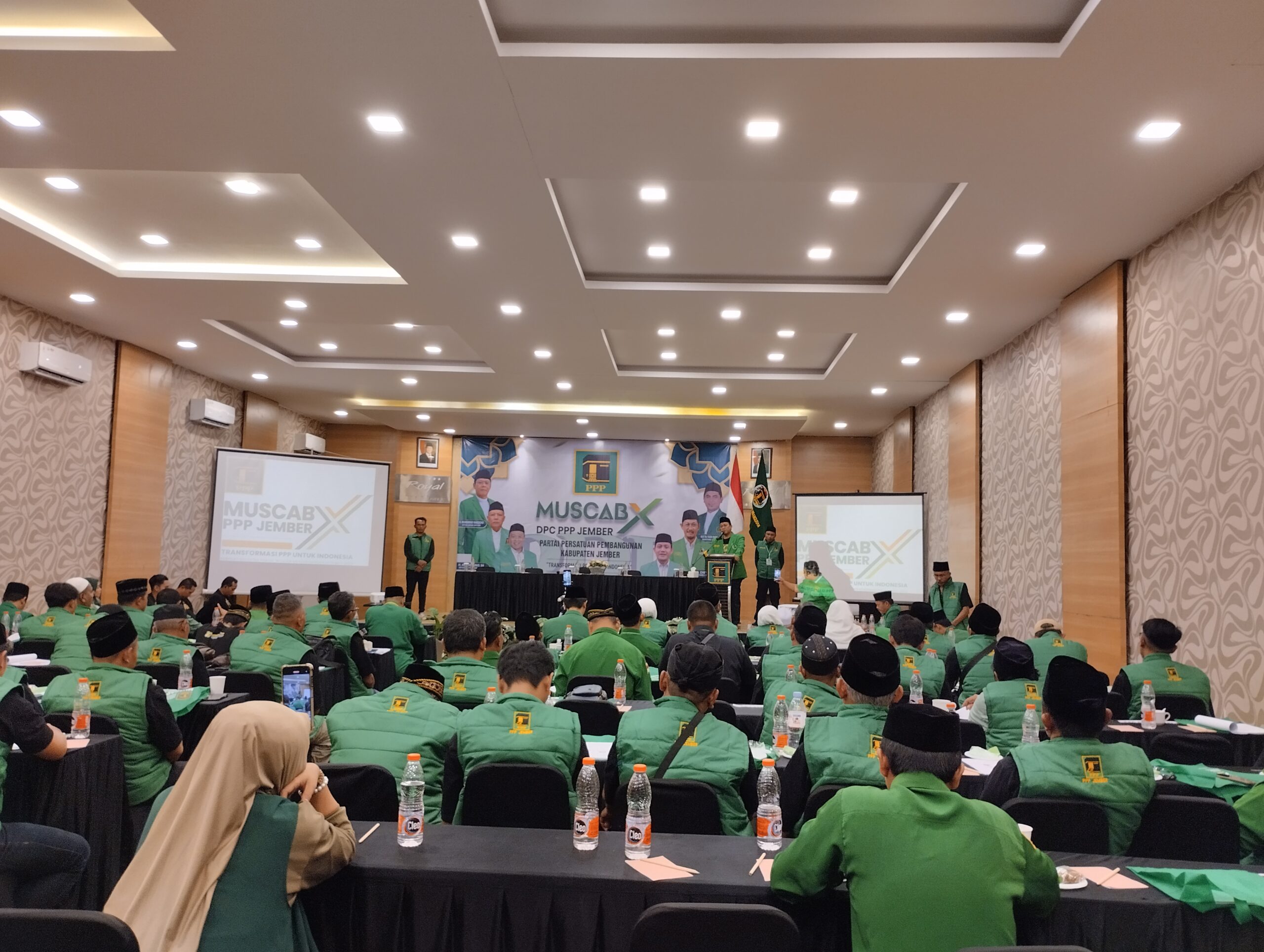 Acara Musyawarah Cabang (Muscab), DPC Partai Persatuan Pembangunan (PPP) Kabupaten Jember, di Hotel Royal (Foto: Fadli/Jurnalbangsa).